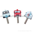 3D soft PVC key cover/ key cap